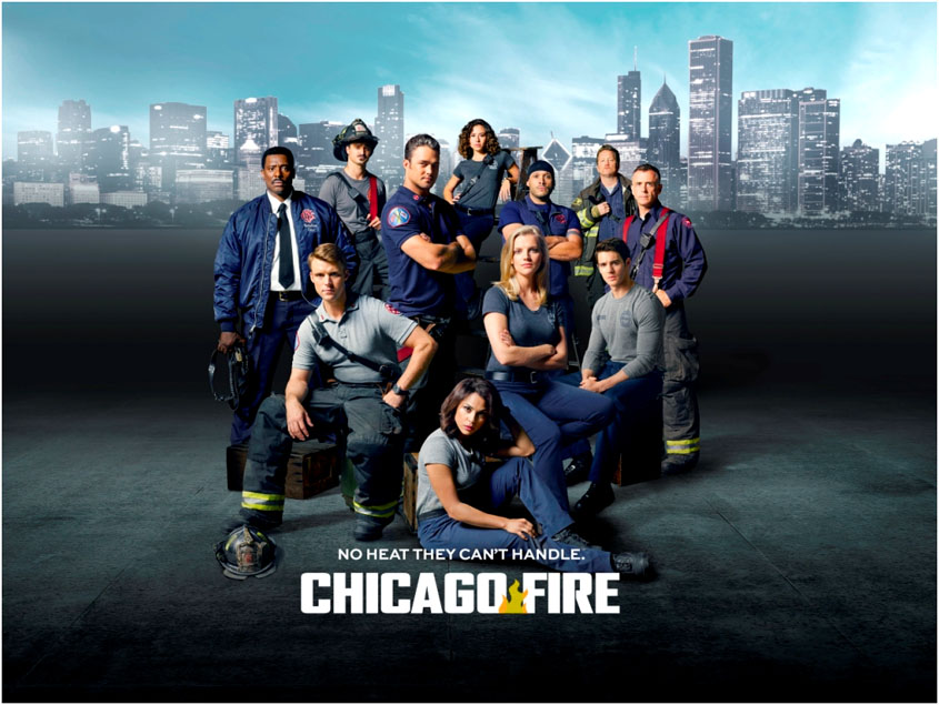 CHICAGO FIRE Start der vierten SerienStaffel wirbt mit brandheißem